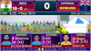 India vs Australia World Cup Final Live  ICC World Cup 2023  IND vs AUS Live  World Cup Live [upl. by Airotahs513]