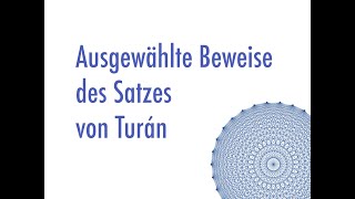 Drei Beweise des Satzes von Turán [upl. by Nolahc]