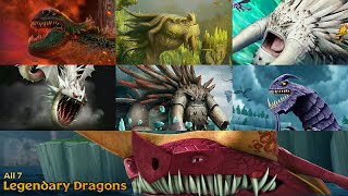 All 7 Legendary Dragons With Cinematics Resource Boosts and Search Items  Dragons Rise of Berk [upl. by Prudence935]