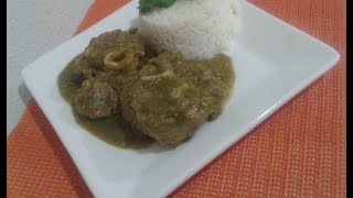 codillo de puerco en salsa verde by angy [upl. by Adlih]