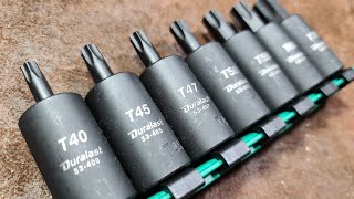 AutoZone DuraLast Torx Impact Socket Set Review [upl. by Nehtan]