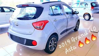 Grand i10 2020 bs6 asta top end model detailed review  Features  Diamond cut alloy wheels [upl. by Nestor]