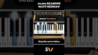 10000 Reasons Bless the Lord  Piano Guitar and Bass Instrumental Cover with Lyrics  SV [upl. by Llednol]