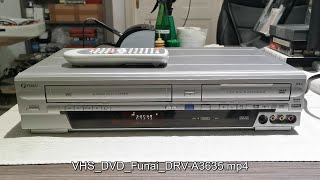 VHS DVD Funai DRVA3635 [upl. by Letnahs]