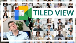 Native Grid view for Google Meet Tiled View [upl. by Millicent867]