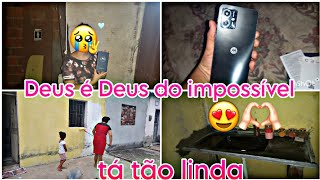 MUITOS RECEBIDOS 😭😍 ESTOU VIVENDO UM SONHO GANHEI UM CELULAR 📱 PINTEI A CASA 🏡 [upl. by Gnad756]