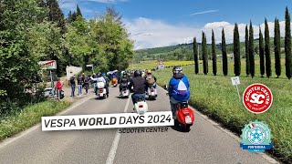 Scooter Center at the Vespa World Days 2024  Pontedera [upl. by Eidnyl]