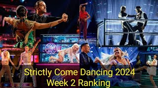 Strictly Come Dancing 2024  Week 2  All Performances Ranking [upl. by Orbadiah730]