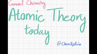 Atomic Theory Today [upl. by Niassuh]