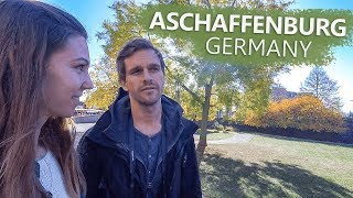 Aschaffenburg Germany A Day In A Beautiful Bavarian Town Travel Vlog [upl. by Mainis]