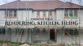 Rendering Kitchen Tiling amp Plastering  18 Months Down 2 To Go [upl. by Egwin]