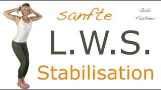 🌾 16 min sanfte LWS Stabilisation  schmerzfreier unterer Rücken ohne Geräte im Stehen [upl. by Charleen]