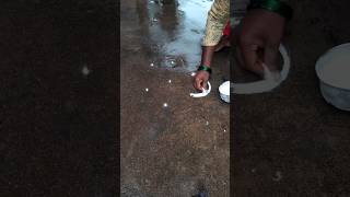 Krishna jayanthi kolam design for beginners [upl. by Ayikan]