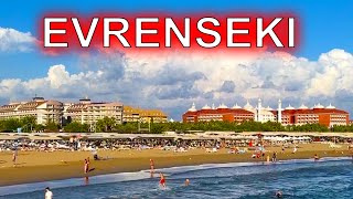 So sieht es heute in Side Evrenseki Türkei Oktober 2023 aus Strand Meer sideturkey [upl. by Yevad]