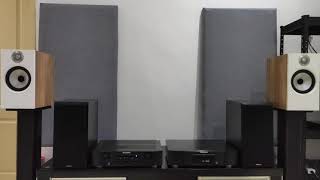 BampW 606 S2 Anniversary VS Klipsch RP600M sound demo [upl. by Ayote547]