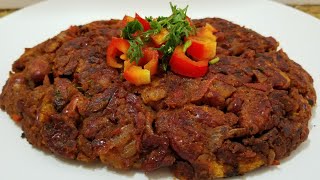 طريقه تحضير الفاصوليا اليمنيه الناشفة Yemeni Red Kidney Beans Recipe [upl. by Jehoash341]