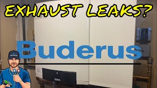 Buderus GB142 Leaking Condensate and Exhaust Gases “Many Other Plumbers Couldn’t Fix” [upl. by Hanaj]