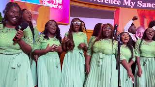 POWER PACKED HIGHLIFE MEDLEY OF PATRICK ADJEI BY PJ CHORALE  LIVE AT FIRST GHANA SDA NEW YORK [upl. by Ogires]