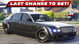 RARE Armored Limo in GTA 5 Online  Cognoscenti Armored Best Customization amp Review  Bentley [upl. by Kcirdaed]