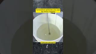 como hacer un piso con resina epóxica resinaepoxica resinaepoxy epoxy resinaepoxi epoxyfloors [upl. by Anul]