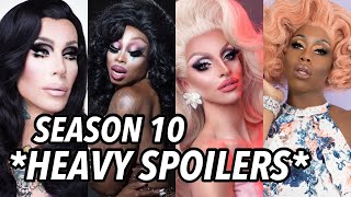 RPDR SEASON 10 HEAVY SPOILERS [upl. by Ecila]