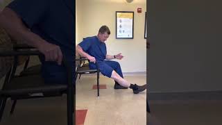 Chair Routine Postoperative Knee Replacement Exercises [upl. by Bauske]