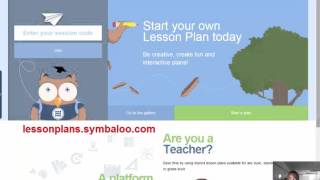 Lesson Plan Symbaloo [upl. by Alvinia]