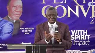 Prophet J E AMEYAW Retired Church of Pentecost [upl. by Dnomde775]