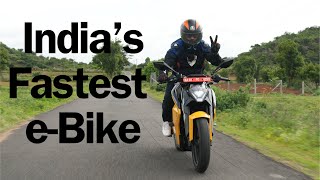 India’s Quickest eBike Tested  UV F77 Mach2 [upl. by Nalyad]