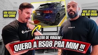 CARIANI VOLTOU E QUER A NAVE DO JÚLIO  A RSQ8 VAI SER DELE [upl. by Genisia]