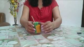 How to make Chunk candle tutorial [upl. by Kerns]