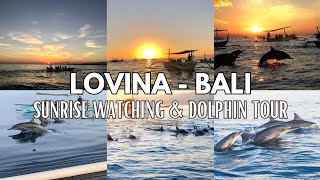 BALI vlog 5 Lovina Bali Sunrise Watching  Lovina Dolphin Tour  Lovina affordable stay  Bali [upl. by Sybil]