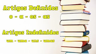 Artigos definidos e indefinidos 📚 Artigos definidos  Artigos indefinidos 📝 explicandoumpoucomais [upl. by Vyky]