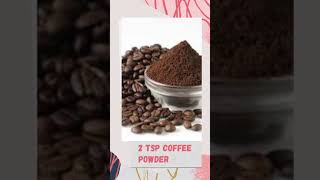 Coffee face pack for Acne pimple dark spots free skin  coffee face mask skin whitening  Lightening [upl. by Kalfas]