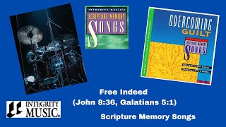 Free Indeed Drum Cover  Scripture Memory Songs [upl. by Sajet]