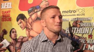 TJ Dillashaw on Dominick Cruz Team Alpha Male beef [upl. by Papke]