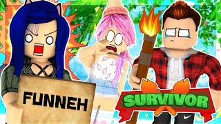 ROBLOX TV  I KICKED MYSELF OFF SURVIVOR DUMBEST MOVE EVER Roblox Survivor Finale 4 [upl. by Munsey]