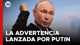 🚨 Putin lanza una advertencia sobre el peligro inminente de una Tercera Guerra Mundial [upl. by Ymar]