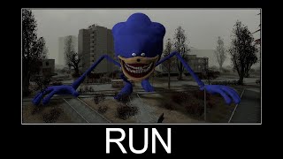 Shin Sonic Tapes Monster are chasing Me in Garrys Mod [upl. by Wystand967]