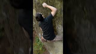 Highball Bouldering where you cant fall bouldering outdoorclimbing [upl. by Levins]