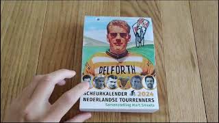 Scheurkalender 2024  Nederlandse tourrenners [upl. by Ffirahs336]