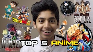 Top 5 best Animies l  أفضل خمسة أنميات لازم تشوفها [upl. by Chute]