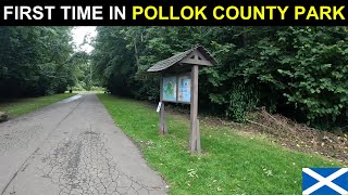 Pollok Country Park in Glasgow Scotland  First impression [upl. by Ajam874]