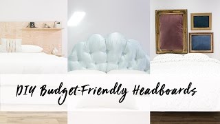 DIY BudgetFriendly Headboards for Every Design Style [upl. by Ihtac]