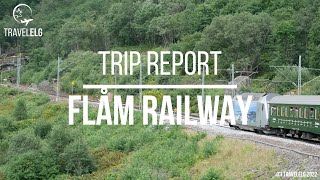 TRIP REPORT  The Flåm RailwayFlåmsbana Norway [upl. by Llewen]