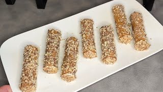 cannelloni dessert 👌🥰كانيلوني ديسار😯بكريمة الماسكربون بطريقة جديدة [upl. by Lester]