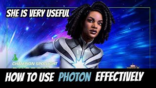 How to use Photon effectively Full breakdown  Marvel Contest of Champions [upl. by Agrippina]