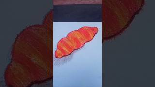 How to draw croissant 🥐youtubedrawingcroissant [upl. by Jean857]