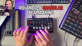 Roland P6 Granular Engine Explained Every Setting amp How to Make a Beat [upl. by Girvin]