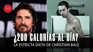 ¿200 calorías al día La ESTRICTA dieta de Christian Bale para El Maquinista [upl. by Edaw]